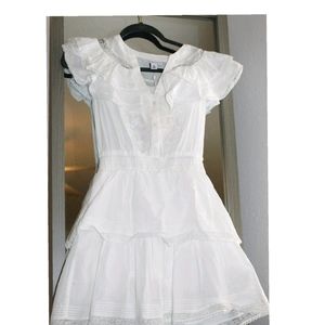 LoveShackFancy × Target Taultah White Dress Size X